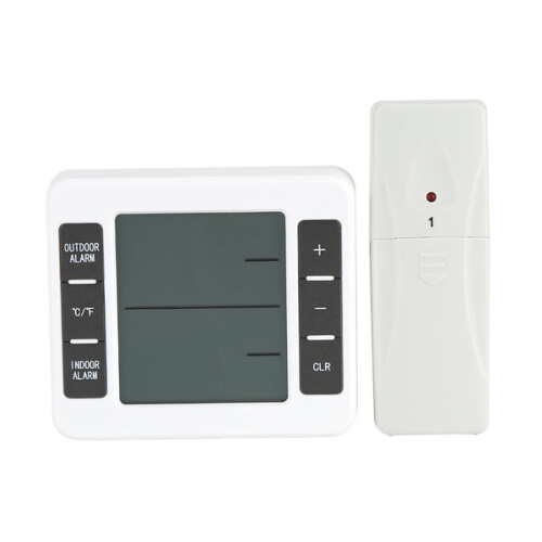 Wireless Digital Refrigerator Thermometer with Alarm, LCD Display for Kitchen and Home Use 1