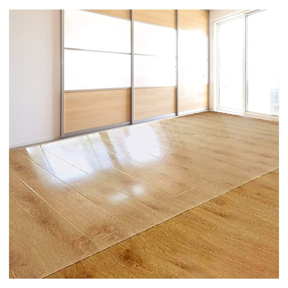 Clear Pvc Floor Protector Mat 2Mm Thick NonâSlip Waterproof Runner For Hardwood And Carpet Floors 9169991333359