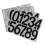 8Sheets Adhesive Number Decals Large Stickers for Outdoor Mailbox Use 2