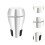 Silver Bb Trombone Straight Mute for Beginners, Lightweight Durable Practice Accessory 3