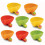 8-Piece Clip-on Sauce Container Set, Συμβατό με Πιάτα, 1/3 Cup, Ασφαλές PP για Σάλτσες 4