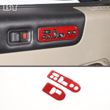(35) Weiche, rote Carbonfaser-Dekoraufkleber, passgenau für Hummer H2 (2003–2007)