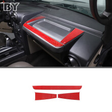 (21) Weiche, rote Carbonfaser-Dekoraufkleber, passgenau für Hummer H2 (2003–2007)