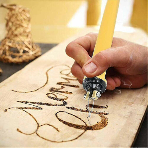 Wood Burning Kit with 20 Different Pen Tips, 2 Pens, Adjustable Temperature Digital Display for Multi-Material Craft Projects 1