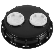 Kunststof IBC-tankdeksel voor wateropslag, 18,3 cm, duurzaam PP-deksel met lekvrije sluiting, geschikt voor tuin- en industrieel gebruik.