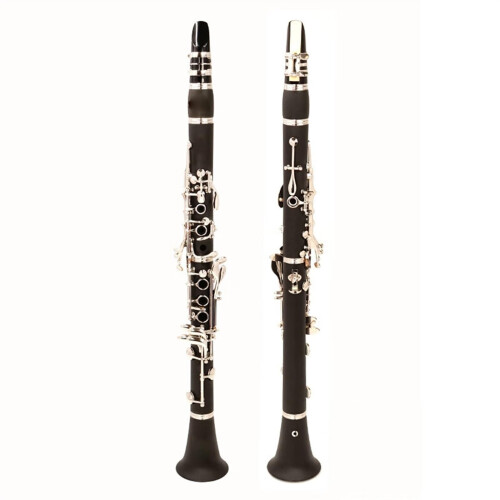 Beginner C Tune Clarinet Hard Bakelite 17 Key Layout for Student and Professional Performance 2