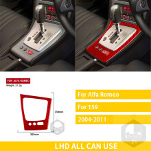 (Schaltkulisse) kompatibel mit Alfa Romeo 159 2004–2011 Zubehör