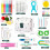 Complete Crochet Kit with Case, 59 pcs Ergonomic Hooks 0.6-6.0mm for Lace Craft Projects 2