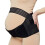 Pregnancy Belly Band Three-Layer Adjustable Maternity Support Belt, Black Size M, Posture Circulation Support 2