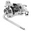 Drum Mount 18x11x6 Silver Rack Bracket Wc83 Secure Drum Mounting with Vibration Minimizing Support 3