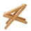 Adjustable Wooden Guitar Foot Rest, Foldable Maple Guitar Foot Stool with Solid Build for Practice and Performance 3