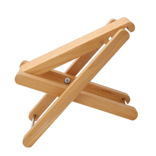 Adjustable Wooden Guitar Foot Rest, Foldable Maple Guitar Foot Stool with Solid Build for Practice and Performance 2