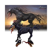 Venom Last The Dance Venom Pferdefigur Filmmodell Skulptur Spielzeug