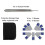 22-Piece Dissection Kit Stainless Steel Complete Set with Practical Case for Students Teachers 3