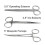 22-Piece Dissection Kit Stainless Steel Complete Set with Practical Case for Students Teachers 5