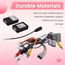 Car Radio Canbus Box for ACCORD 9TH 2.0L 2014-2017 Auto Wiring Harness Power Cable Decoder Adapter
