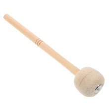 Bass Drum Mallet Felt Head with Durable Maple Handle for Warm Tone Marching Band Orchestra