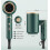 Foldable Travel Hair Dryer, 2000W Lightweight Compact with Foldable Handle 2 Nozzles Diffuser 4