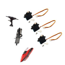 2 Set XK K110 Upgrade K110S Canopy Servo Main Frame and Servo Plate for XK K110 K110S RC Helicopter Upgrade Parts