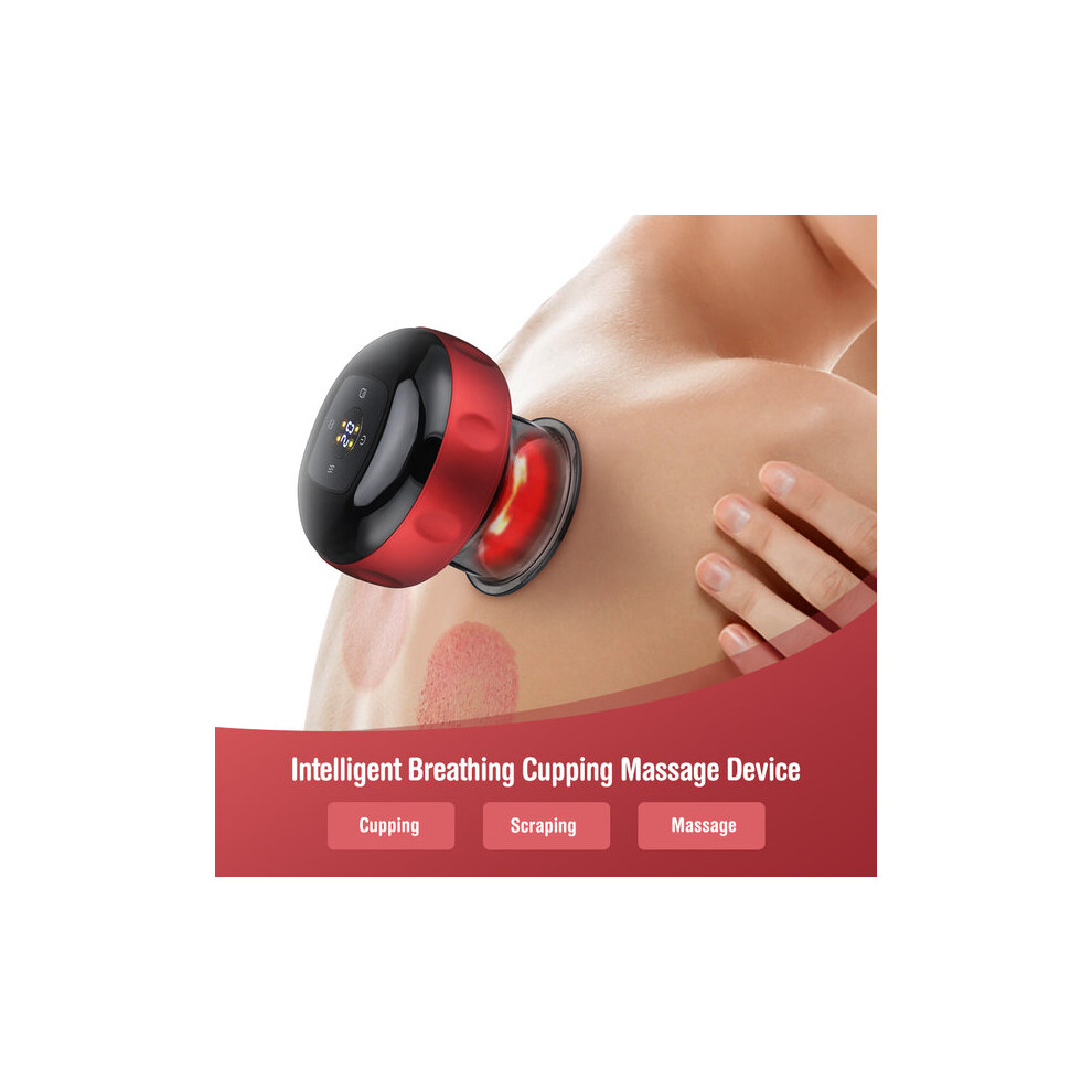 Electric Cupping Therapy Set for Home Use, Meridian Dredging Muscle Relaxation, Rechargeable Massage Device