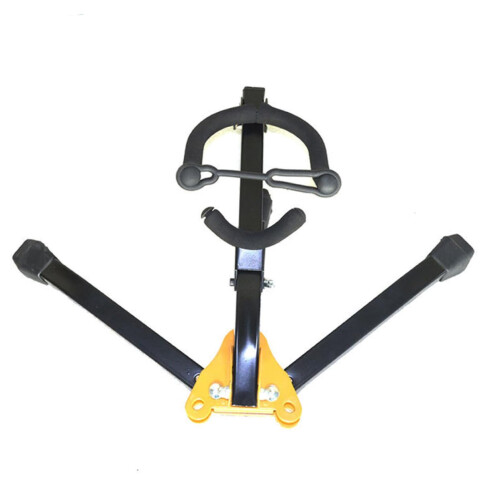 Tenor Saxophone Stand Metal Holder with Secure Support and Foldable Design for Easy Storage 2