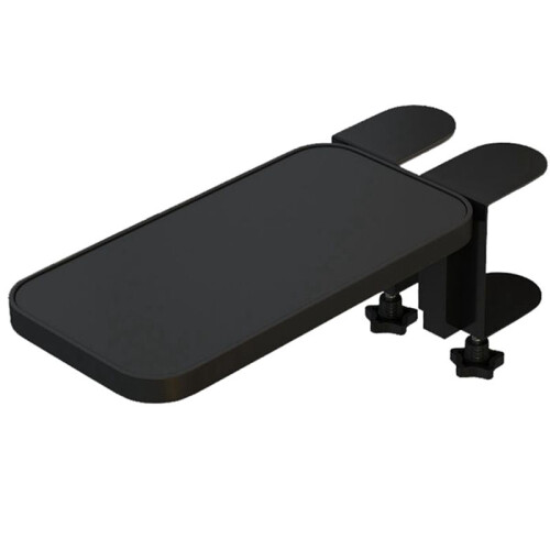 Armrest Pad Desk Computer Support Mouse Pad Wrist Support Arm Bracket Folding Keyboard Elbow Support Pad Black