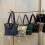 Quilted Shoulder Bag Polyester with Padded Lining, Multiple Pockets in Silver for Commute Travel 4