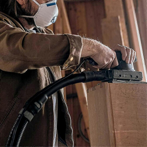 Workshop Vacuum Cleaner Kit Compatible with Power Tools, Plastic Hose and Swivel Joint for Direct Dust Collection at Source 2