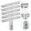 5Pcs Drum Key Set Durable Metal Drum Tuning Tool for Precise Drum Tuning and Marching Use 4