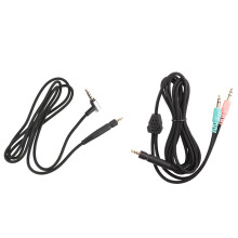 2 Pcs Replacement Cable for G4Me One Game Zero 373D Gsp 350 Headphones-2 Meters & 1.2 Meters