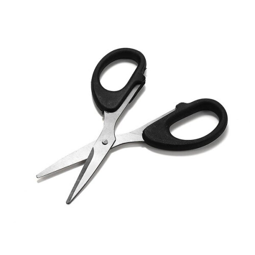 Non-Stick Titanium Coating Scissors, 5 Inch with Sharp Titanium-Enhanced Blades Ambidextrous Handle 2