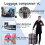 Luggage Straps 2-Pack with Quick-Release Buckle, Thickened Webbing for Secure Suitcase Packing 4