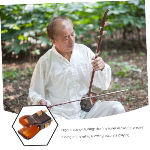 Erhu String Tuner and Adjuster with Accurate Tuning Control and Quick Replacement for All Levels 2