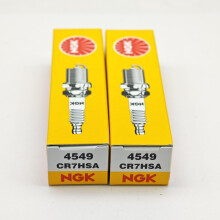 (CR7HSA 2 Stück) 1 Stück Original NGK Zündkerze CR7HSA #4549 für CBT125 Haomai GY6 Ghost Fire Fuxi Qiaoge