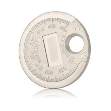 (1pcs)1pc Auto Ignition spark plug Gap Gauge tool Caliber Measuring Tool Currency-Type 0.6-2.4mm Range