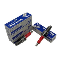 (2 Stück) 1 2 Stück Drei-Elektroden Super D8TC Motorzündkerze 125cc für DR8EA D8EA DR8EIX DPR8EA-9 DPR8EIX-9