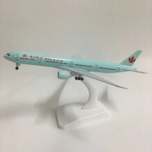 (Canada)20cm Aircraft Model 1/400 B777 Air Canada Alloy Plane B777 with Wheel Model Plane Model Kit