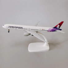(a)20CM Hawaiian B777 Airlines Alloy Airplane Model Toy Replica Aircraft Plane kids toys for boys Collectible