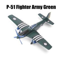 (p51 4)1/48 World War II P-51 Mustang Fighter Model Airplane Plastic Model Kit Simulation Assembly