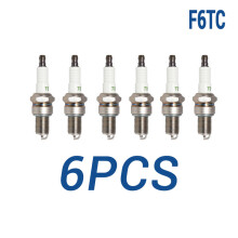 (6 pieces with box)Normal Spark Plugs Solid Terminal TORCH F6TC Replace for Candle BP6ES 21010-3707010