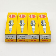 (DCPR8E 4 Stück) 1 Stück Original NGK Zündkerze DCPR8E #4339 für Bombardier 260 Ducati 696/796 F800/F700
