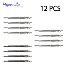(12pcs)4/8/12 PCS Turbo Diesel Heater Glow Plugs For Isuzu ELF150 250 350 4JA1 4JA1T 4JB1 4JB1T 3.0