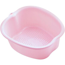 Voetbad met massagenoppen op de bodem, diep bad voor voeten en enkels, inclusief ophanggat voor opbergen.