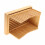 Kitchen Bamboo Bread Slicer Foldable Loaf Cutting Guide for Baking & Pastry 14