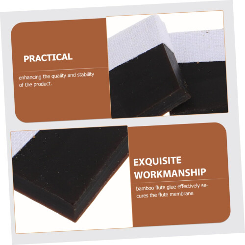 Bamboo Flute Membrane Glue for Dizi Flute, Reusable Solid Membrane, Secure Attachment Accessory 2
