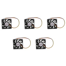 5X Interne 12V 3 Pin CPU Luefter Kuehler Kuehler Luefter fuer PC 70X70X15mm