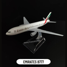 (127.Emirates B777)Scale 1:400 Metal Aircraft Replica 15cm KLM Royal Dutch B747 Boeing Airbus Airplane