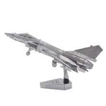 (J10)Plane 3D Metal Puzzle Model Kit DIY Laser Cut Puzzles Jigsaw Toy For Children
