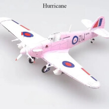 (Hurricane 3)1/48 WWII American Corsair Mustang British Spitfire Hurricane German BF109 Fighter Jet