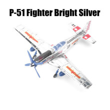 (p51 2)1/48 World War II P-51 Mustang Fighter Model Airplane Plastic Model Kit Simulation Assembly
